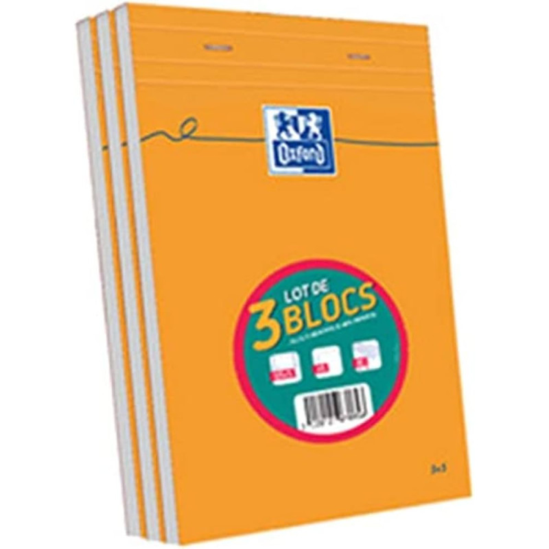 Lot de 3 carnets de notes - Oxford Lot de 3 carnets de notes - Oxford