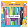Feutres pointe moyenne 12 couleurs - Paper Mate