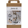 Kit de création de bijoux en pâte polymère