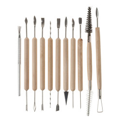 Outils de sculpture pour argile et pâte polymère
