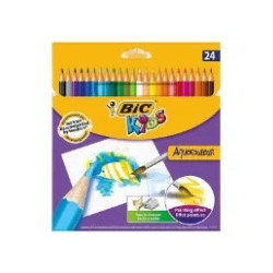 Crayons de Couleur Aquarellables BIC Kids