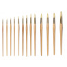 Set de Pinceaux Ronds en Poils Naturels